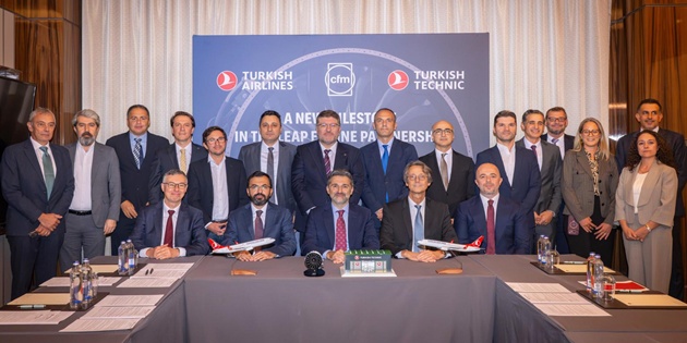 Türk Hava Yolları ve CFM, LEAP-1B Motoru İçin Mutabakat İmzaladı